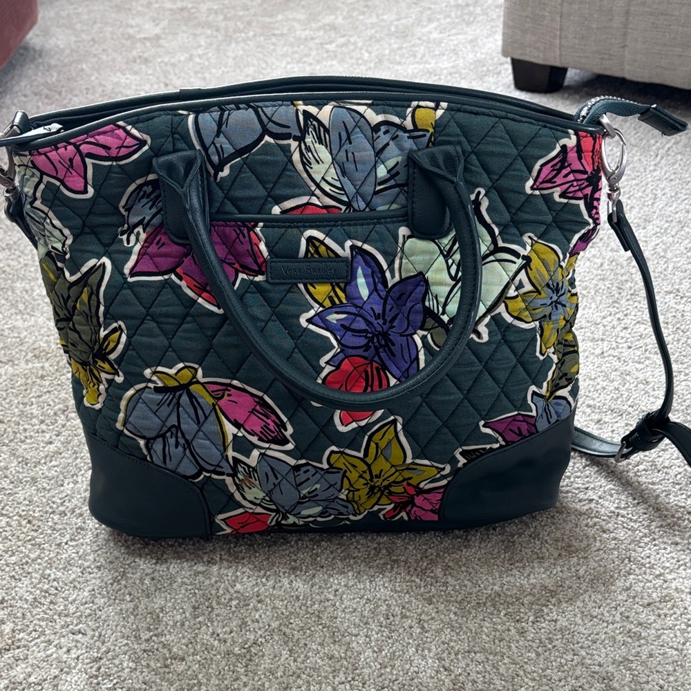 Vera Bradley Floral Quilted Women's Bag